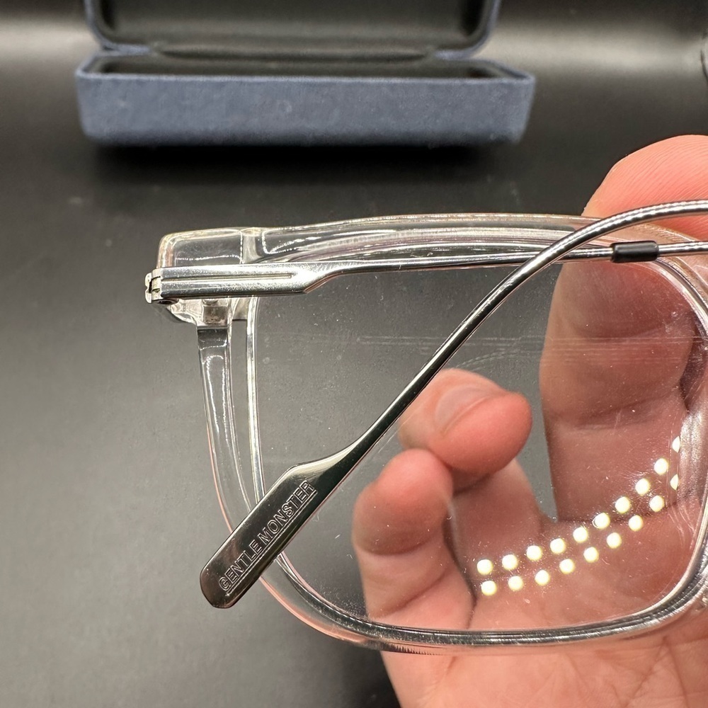 Gentle Monster Titanium Blue Light Blocking Readers - Picture 2 of 5